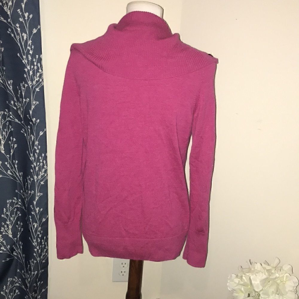 Talbots Merino Wool Button Front Cardigan Sweater - Picture 3 of 8